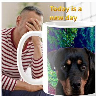 Rottweiler, Zelfverzekerde Bewaker Koffiemok