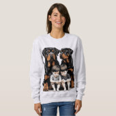 Rottweilers As Loyal Guardians Of Kids Trui (Voorkant volledig)