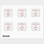 Rottweilers Make Christmas Merry - Sticker (Vel)