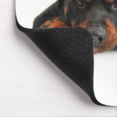 Rottweilers Rule Mam en Puppy Rottweiler Mousepad Muismat (Hoek)