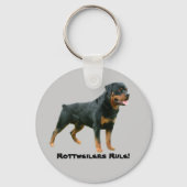 Rottweilers Rule Sleutelhanger (Voorkant)
