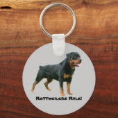 Rottweilers Rule Sleutelhanger (Voorkant)
