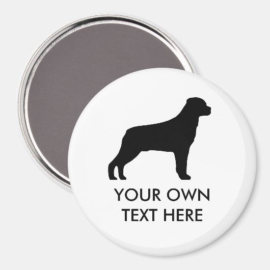 Rotweiler 2 magneet (Voorkant / Achterkant)