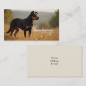 Rotweiller Dog Visitekaartje (Voorkant / Achterkant)