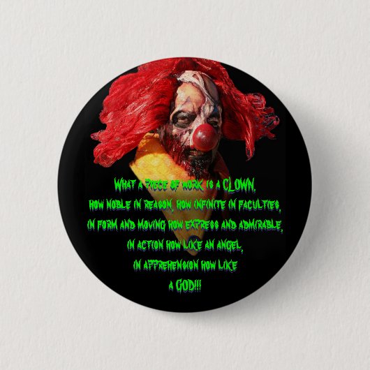 ROTZO God! Knoop Ronde Button 5,7 Cm (Voorkant)