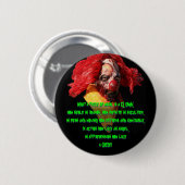 ROTZO God! Knoop Ronde Button 5,7 Cm (Voorkant /achterkant)