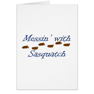 Rotzooi maken met Sasquatch