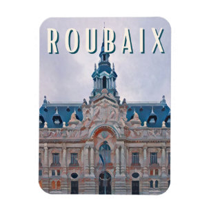 Roubaix Photo Vintage Magneet