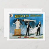 Rouclere ~ Amerika's grootste Transformist Briefkaart (Voorkant / Achterkant)