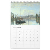 Rouen Art Calendar (11 x 7 inch) Kalender (Feb 2027)