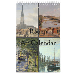 Rouen Art Calendar (11 x 7 inch) Kalender