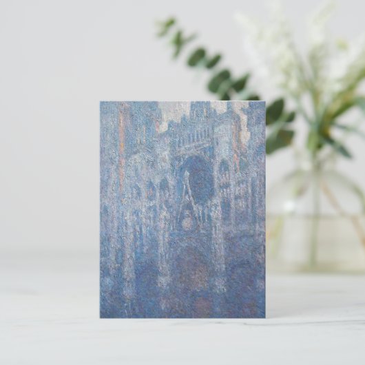 Rouen Cathedraal, Duidelijke Dag van Claude Monet Briefkaart (Staand voorkant)