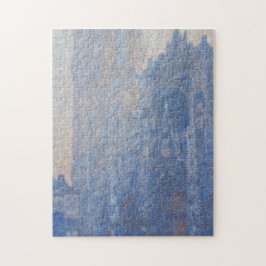 Rouen Cathedral Facade Tour d Albane door Monet Legpuzzel