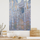 Rouen Cathedral West Facade door Claude Monet Poster (Keuken)
