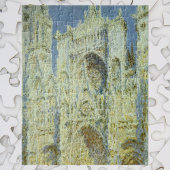 Rouen Cathedral West Facade Sunlight, Claude Monet Legpuzzel