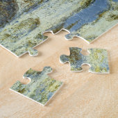 Rouen Cathedral West Facade Sunlight, Claude Monet Legpuzzel (Zijkant)