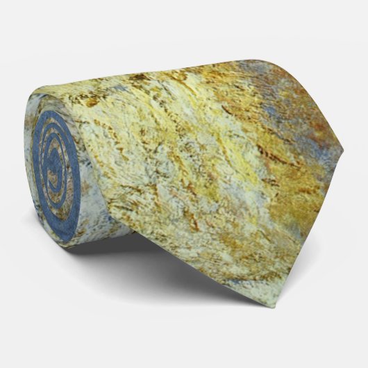 Rouen Cathedral West Facade Sunlight, Claude Monet Stropdas (Opgerold)