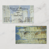 Rouen Cathedral, West Facade Sunlight Claude Monet Visitekaartje (Voorkant / Achterkant)