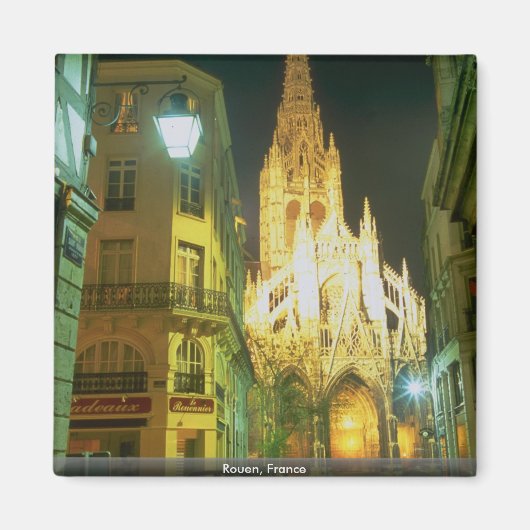Rouen, Frankrijk Magneet (Voorkant)