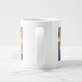 Rouen, Frankrijk — Pilot en Plane Grote Koffiekop (Achterkant)