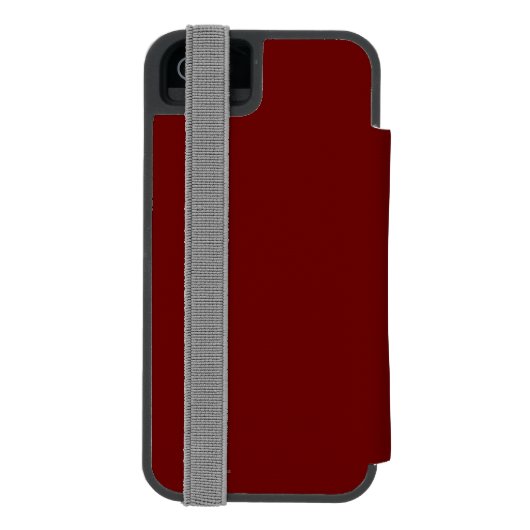 Rouen, Frankrijk — Pilot en Plane Incipio iPhone Portemonnee Hoesje (Agenda Achterkant)