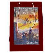 Rouen, Frankrijk — Pilot en Plane Medium Cadeauzakje (Voorkant)