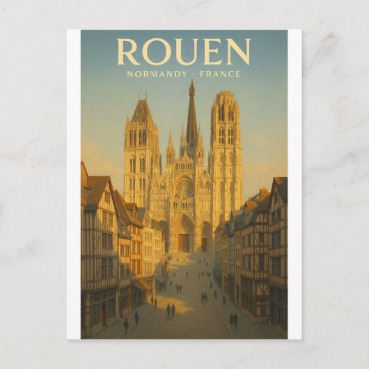 Rouen  Normandy  France 2026 Briefkaart (Voorkant)
