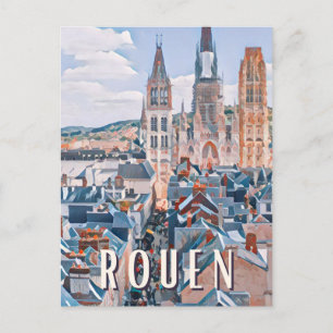 Rouen Photo Vintage Briefkaart