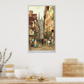 Rouen Street Poster (Keuken)