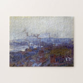Rouen van Cote Sainte-Catherine Monet Fine Art Legpuzzel (Horizontaal)