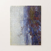 Rouen van Cote Sainte-Catherine Monet Fine Art Legpuzzel (Verticaal)