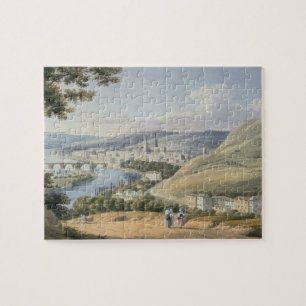 Rouen van Mont Sainte-Catherine (m/c op papier) Legpuzzel