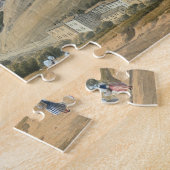 Rouen van Mont Sainte-Catherine (m/c op papier) Legpuzzel (Zijkant)