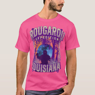 Rougarou Expeditie Louisiana Moeras Monster Werewo T-shirt