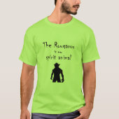 Rougarou is mijn dierlijk Cajun T-shirt (Voorkant)