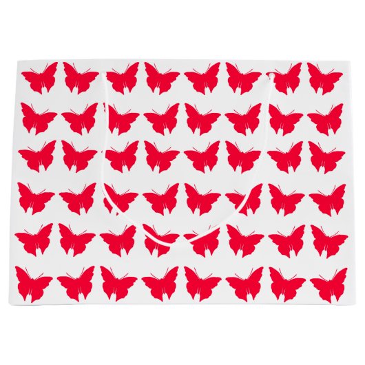 Rouge Bold Mod Butterflies Large Cadeautasje (Voorkant)