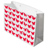 Rouge Bold Mod Butterflies Large Cadeautasje (Achterkant Gekanteld)