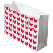 Rouge Bold Mod Butterflies Large Cadeautasje (Voorkant Gekanteld)