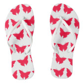Rouge Bold Mod Butterflies Teenslippers (Voetbed)
