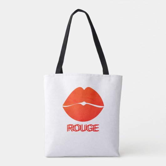 Rouge Design Tote Bag (Achterkant)