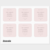 Rouge Kaars Sticker Zakelijk Product Etiket (Vel)