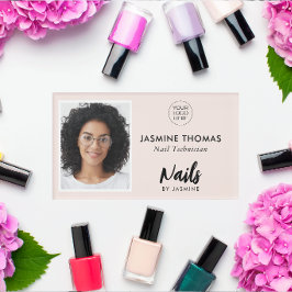 Rouge Logo Foto Nagelstyliste Naambadge