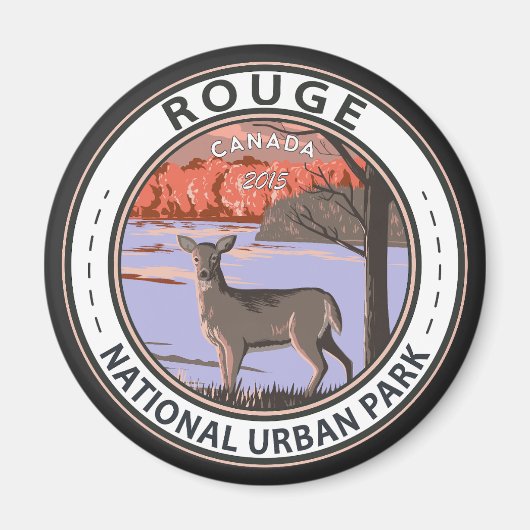 Rouge National Urban Park Canada  Badge Magneet (Voorkant)