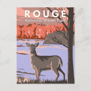 Rouge National Urban Park Canada Travel  Briefkaart