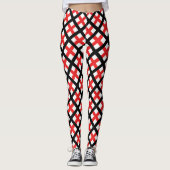 Rouge Noir Neoplaid Leggings (Voorkant)