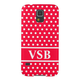 Rouge Red Polka Dots Case-Mate iPhone Case