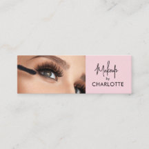 Rouge Roze Zwarte Script Foto Make-up 