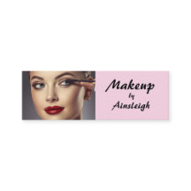 Rouge Roze Zwarte Script Foto Make-up