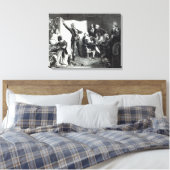 Rouget de L'Isle Canvas Afdruk (Insitu (Slaapkamer))