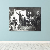 Rouget de L'Isle Canvas Afdruk (Insitu (Houten vloer))